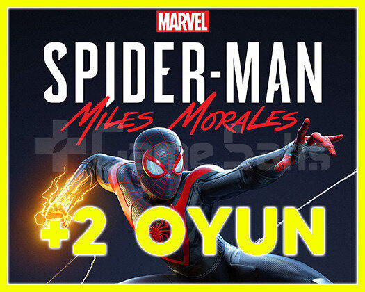 Marvels Spider-Man Miles Morales + 2 Oyun