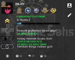 ILK MAIL | 5 MADALYA | GUVEN FAKTORU YESIL | CSGO