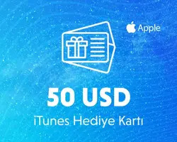 50 Usd iTunes Hediye Kartı
