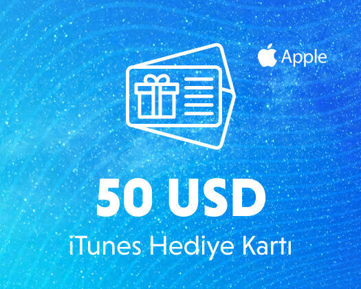 50 Usd iTunes Hediye Kartı