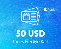 50 Usd iTunes Hediye Kartı