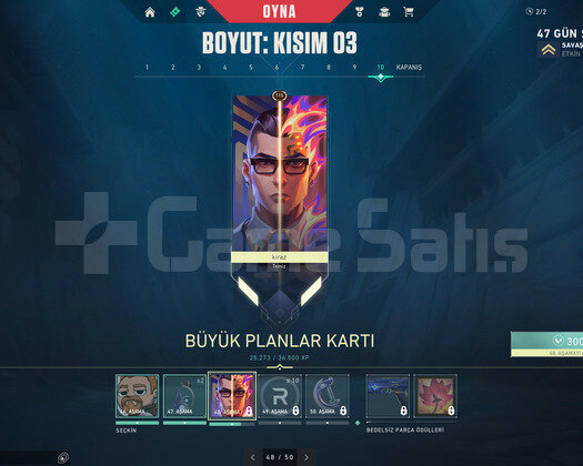 İYON VANDALLI BIÇAKLI MAİNLİK HESAP!