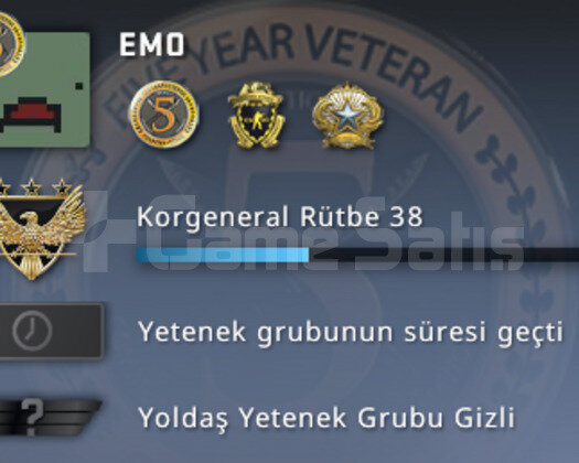 4 Madalya+Yeşil Faktör+TR Hesabı+Garanti