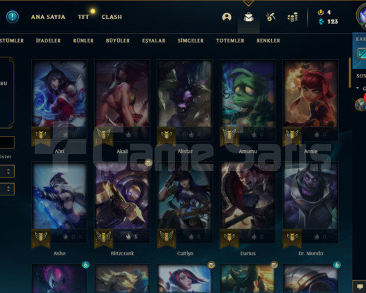 70 Kostüm 90 Şampiyon +18 LP