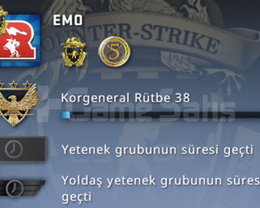 3 Madalya+Yeşil Faktör+TR Hesabı+Garanti