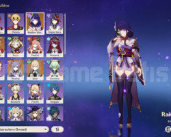 AR 44 C1 YOIMIYA, RAIDEN SHOGUN VE SKYWARD HARP