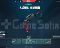 2 EFSANE KARAMBİT VE 10 VANDAL TR HESAP