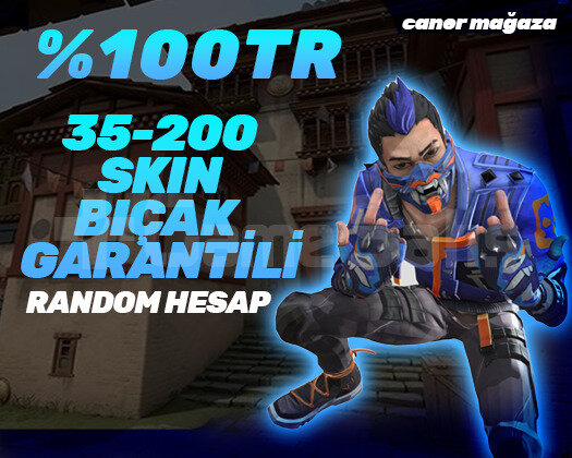 KAMPANYA/100 TR SV -BIÇAK GARANTİLİ RANDOM HESAP