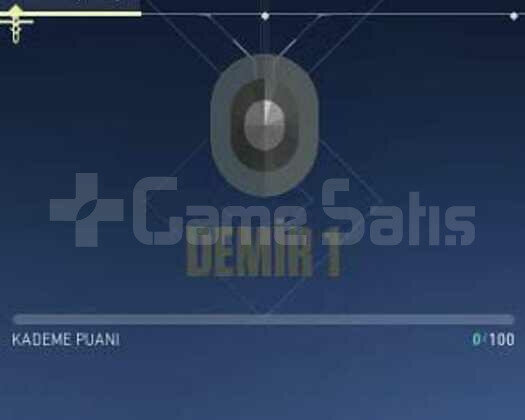 DEMİR 1 EPİCSALE GARANTİLİ +450 İSLEM ÖZEL!!