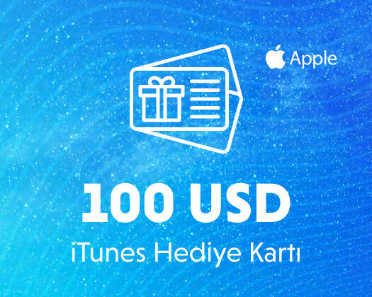 100 Usd iTunes Hediye Kartı