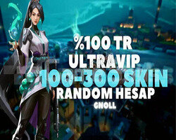 +1000SATIŞ/TR SUNUCU 100-300 SKİN DOPDOLU HESAPLAR