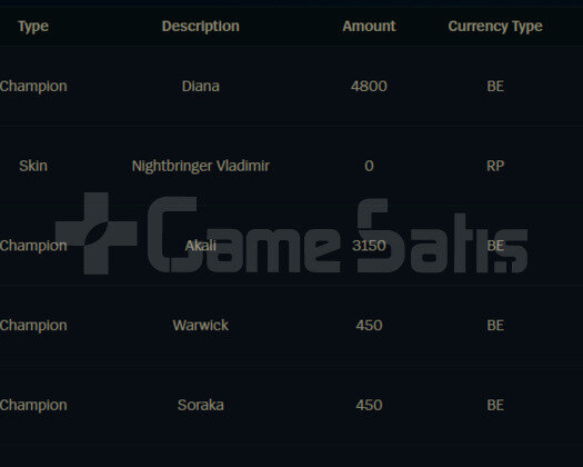 EUW 3 MAÇA GOLD 19K M.Ö NİGHTBRİNGER VLAD İRE SKİN