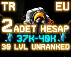 2 ADET TR-EUW 37-40K ÖZ 30 LEVEL UNRANKED HESAPLAR