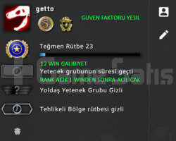2 MADALYA | PRİME CSGO | RANK ACIK