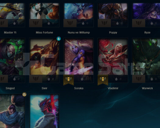 DIAMOND 1 MASTER ELO - 80 WR GOLD2 ACCOUNT