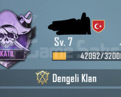 7 SEVİYE İSİM DEĞİŞTİRİLEBİLİR KLAN !HEMEN TESLİM!