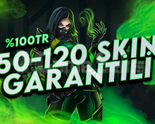 +450 SATIŞ / 50-120 SKİN GARANTİLİ TÜRK SUNUCU
