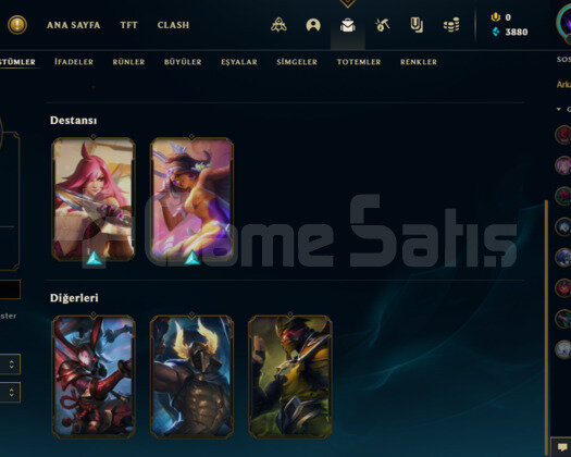 31 LVL DERECELİYE AÇIK UNRANKED HESAP UYGUN FİYAT!