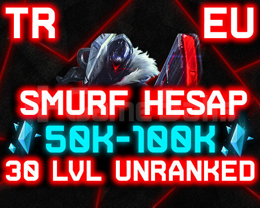 TR-EUW 50K-100K 30 LEVEL UNRANKED GARANTİLİ HESAP