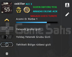 2 MADALYA | PRİME CSGO | ARK ACIK MAGAZA ULKESI TR