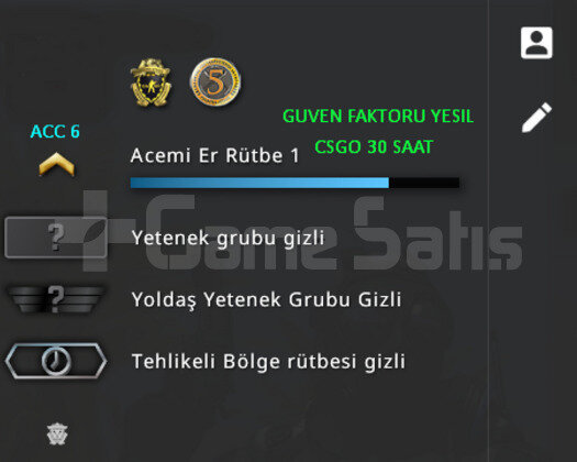 2 MADALYA | PRIME CSGO | GUVEN FAKTORU YESIL