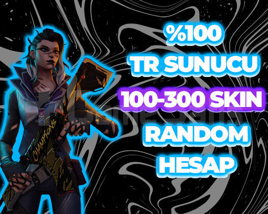 KAMPANYA/TR SUNUCU 100-300 SKİN DOPDOLU HESAPLAR