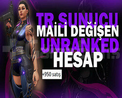 TR SUNUCU 2 ADET MAİL DEĞİŞEN UNRANKED HESAP