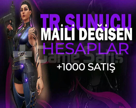 +1000SATIŞ TR SUNUCU 2 ADET MAİL DEĞİŞEN  HESAP