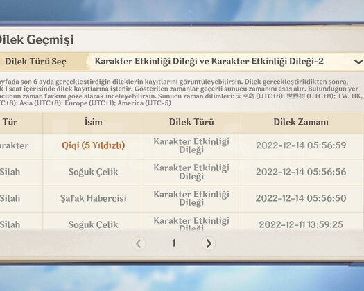 AR 45 7x5 Wanderer+Tulaytullah+YaeMiko ve Rate Up