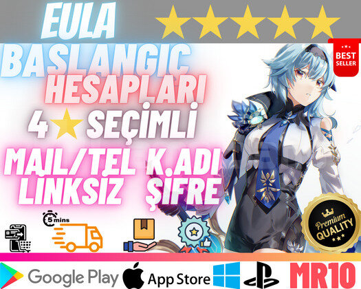EU | MR10 Eula - Temiz Başlangıç Hesapları