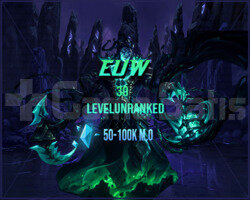 2x LoL EUW +50K ÖZ 30 Level Unranked Hesap