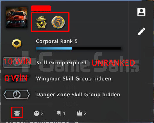 2 MADALYALI CSGO HESABI
