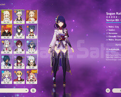 Rank 43 Raiden + Engulfing Kazuha Yoimiya Rate up