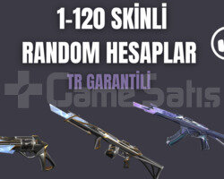 1-120 SKİN GARANTİLİ HESAPLAR