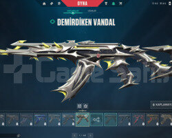 Valorant Demirdiken Vandal ve Gold 2 hesap 59Level