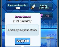 5 yıllık rozetli mailli
