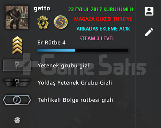 2 MADALYA | ARK EKLEME ACIK | MAGAZA TR CSGO PRIME