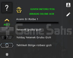 SADAKAT ROZETI | YESIL FAKTOR | MAGAZA TR CSGO