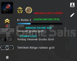 2 MADALYALI | MAGAZA TR | YESIL FAKTOR CSGO PRIME