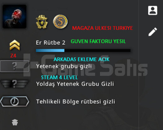 2 MADALYALI | MAGAZA TR | YESIL FAKTOR CSGO PRIME