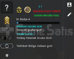 2 MADALYALI | TR MAGAZA | CSGO PRIME YESIL FAKTOR
