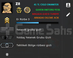 40 TL ENVANTER | 2 MADALYA CSGO PRIME | MAGAZA TR