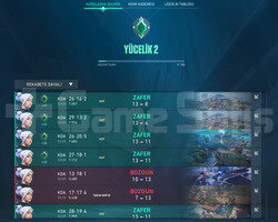 YÜCELİK 2 - YÜKSEK MMR - FRESH HESAP