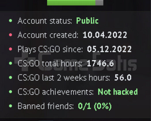 Faceit Premium+Faceit 10 LVL+ 2221 Elo TR Hesabı
