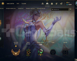 TR Gold 4 | 1 Kostüm - 24 Hero | LoL Hesap