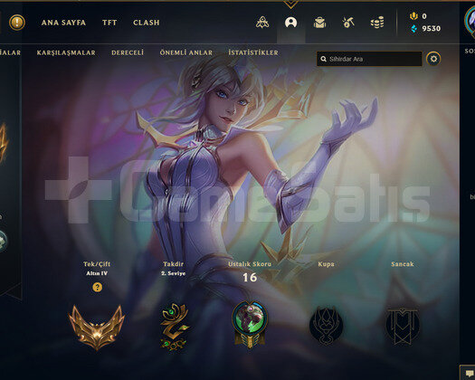 TR Gold 4 | 1 Kostüm - 24 Hero | LoL Hesap