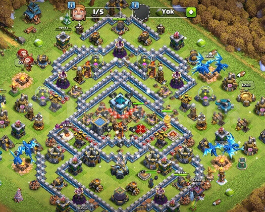 COC TH12 DEN MAX GECME TH13
