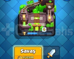 CLASH ROYAL HESABI GÜZEL HESAP 3 4 KART YOK