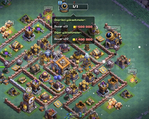 COC PASS AÇIK HERO HARİC TAMAMEN MAX TH13