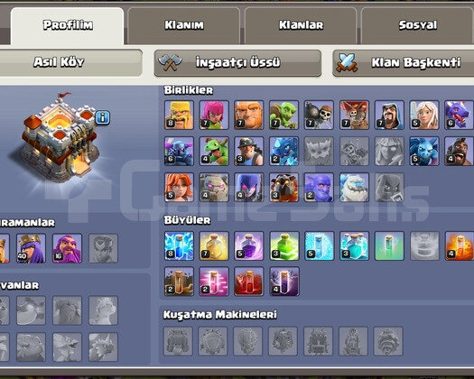 COC DUVAR HARİC MAX TH11